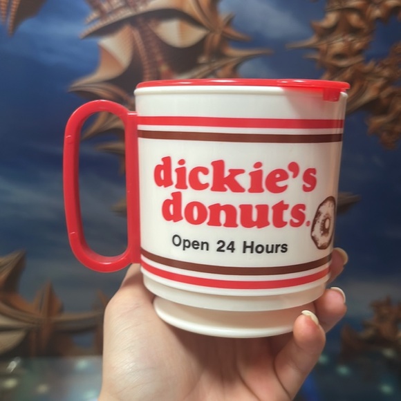 RIP dickie’s donuts portable coffee mug 🍩 - Picture 2 of 9